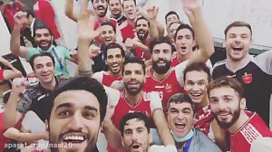کلیپ شادی بازیکنان تیم پرسپولی...