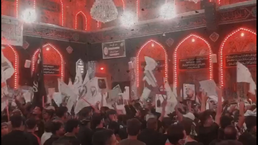 پخش صوتی عجیب از بلندگوهای حرم...