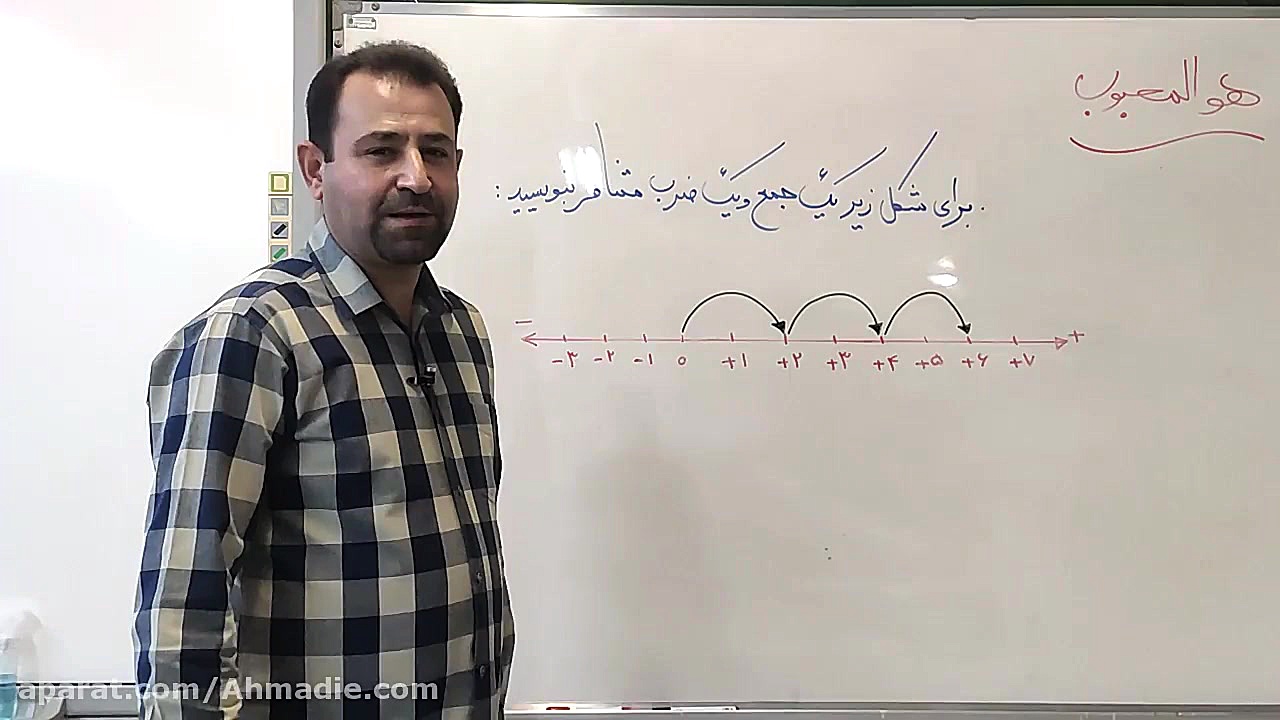 آموزش فصل 2 ریاضی هفتم شماره 8