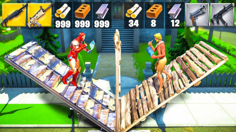 باگ ها و لحضات فان بازی فورتنا...