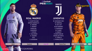 گیم پلی بازی pes 2021 (( یوونت...