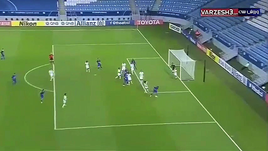 گل استقلال به الاهلی عربستان