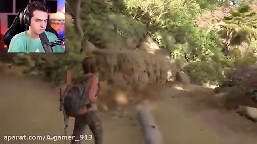 بازی The last of us 2 با آریا...