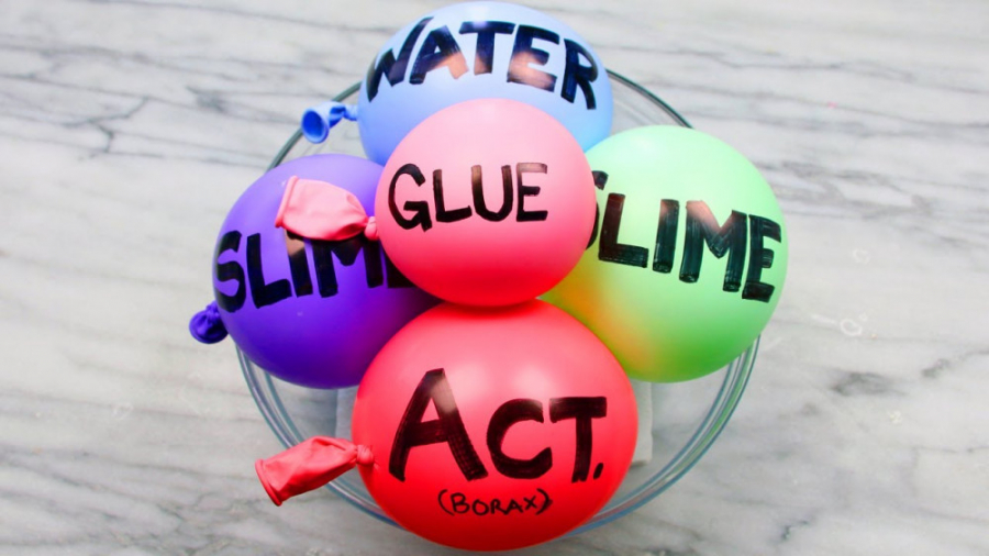 مجموعه اسلایم شفاف و میکاپ  با...