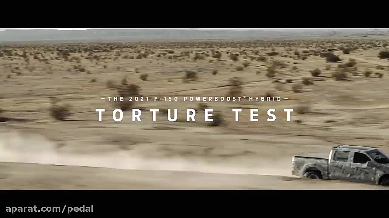 مراحل تست فورد F 150 هیبریدی