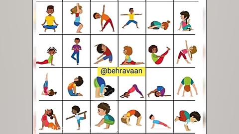 حرکات ریلکسیشن و یوگا برای کود...