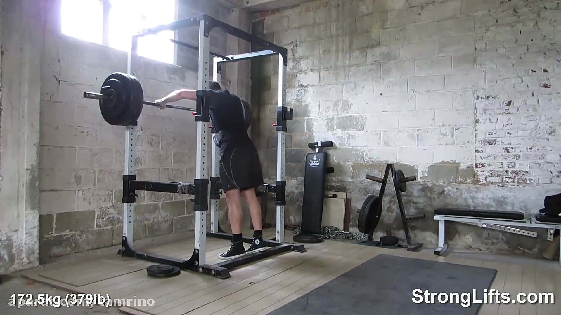 اسکوات در پاور رک