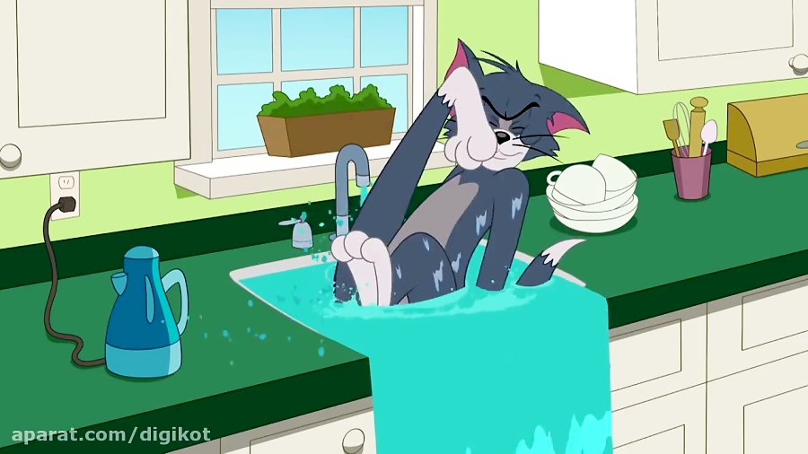 کارتون تام و جری  تام خارش دار