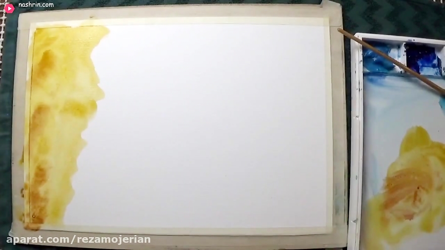 آموزش نقاشی با آبرنگ برای مبتد...