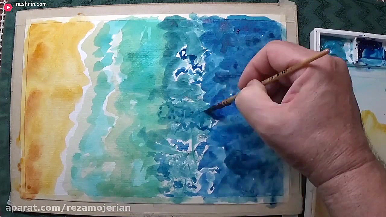 آموزش نقاشی با آبرنگ برای مبتد...