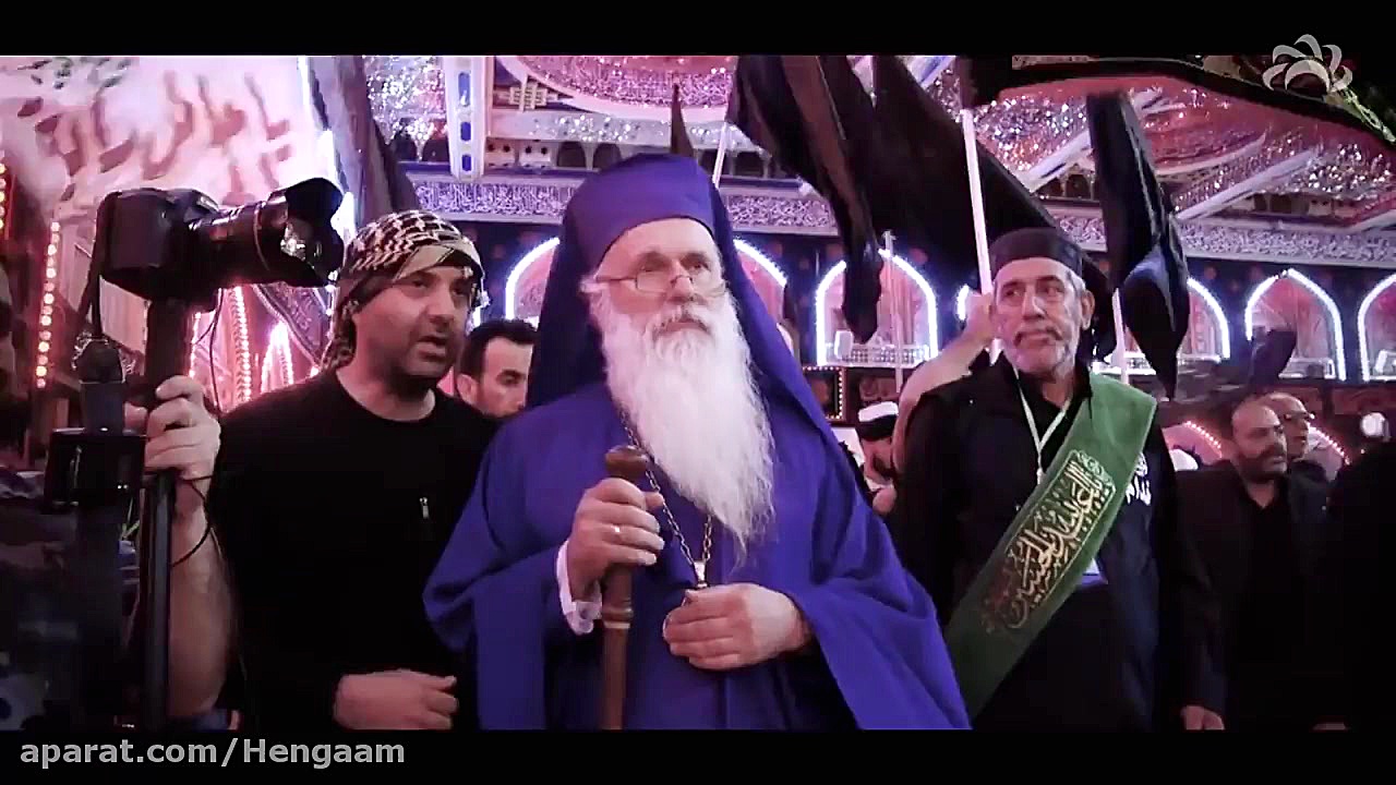 زیارت اربعین با پای پیاده عالم...