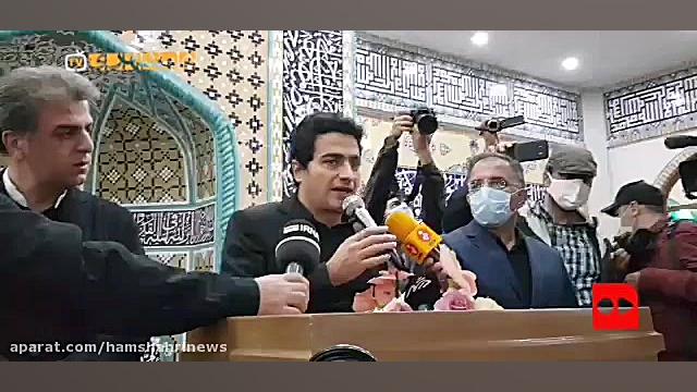 همایون شجریان : رفتن پدر را با...