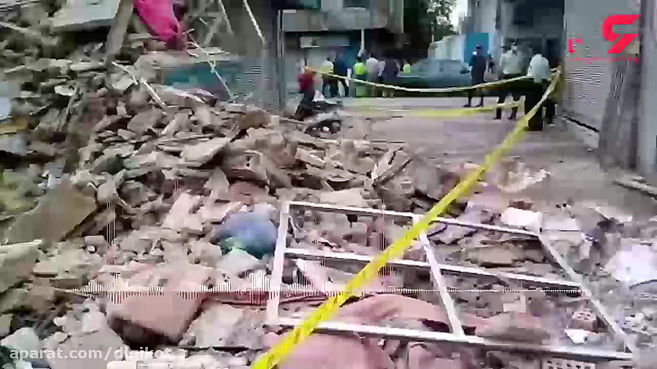 ریزش وحشتناک ساختمان در فلاح ت...