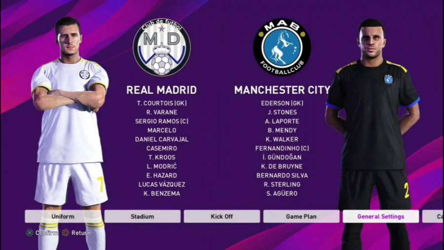 گیم پلی بازی PES 2020 رئال ماد...