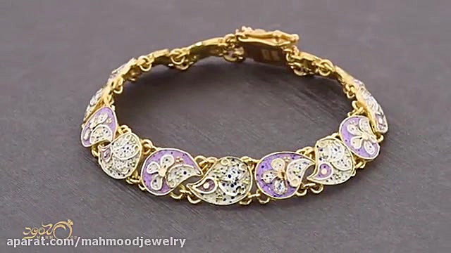 سرویس طلای میناکاری 22 عیار خا...