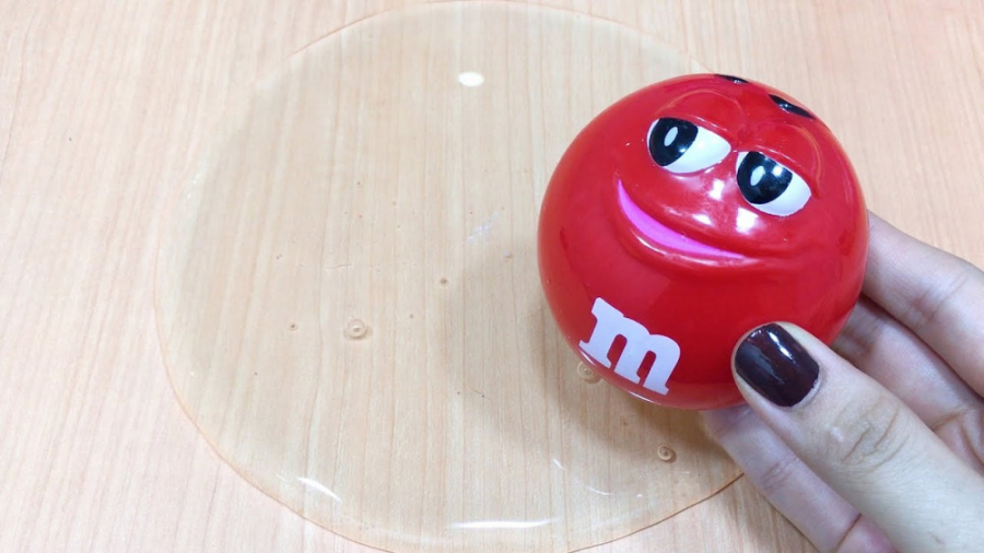 مخلوط اسلایم  گلیتر و میکاپ