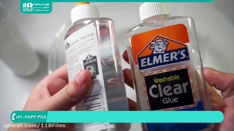 آموزش ساخت اسلایم | ساخت خمیر...