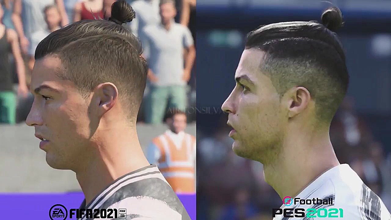 مقایسه چهره بازیکن‌ها در FIFA...