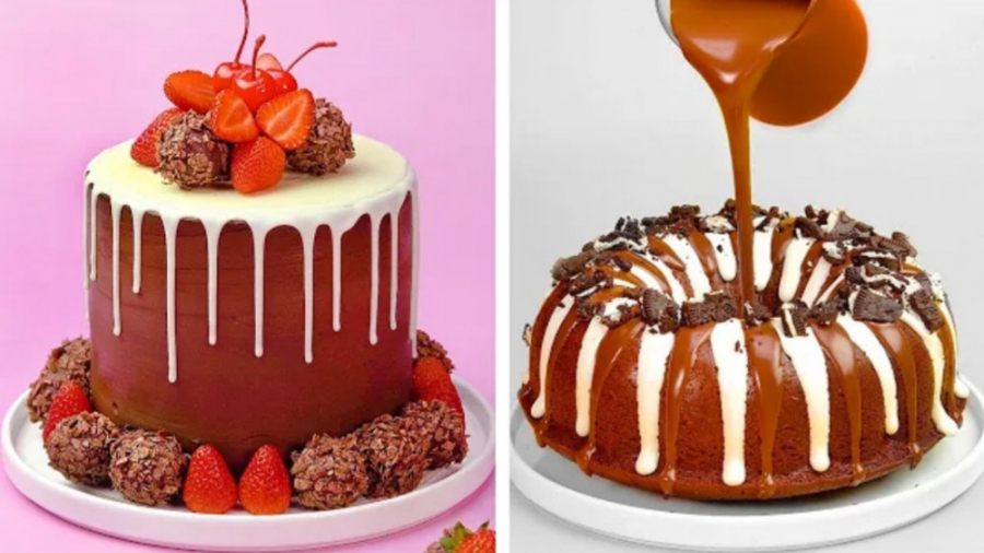 کیک های شکلاتی فانتزی همراه با...