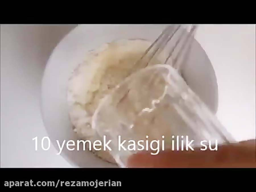 اموزش آشپزی  شیرینی قاشقی