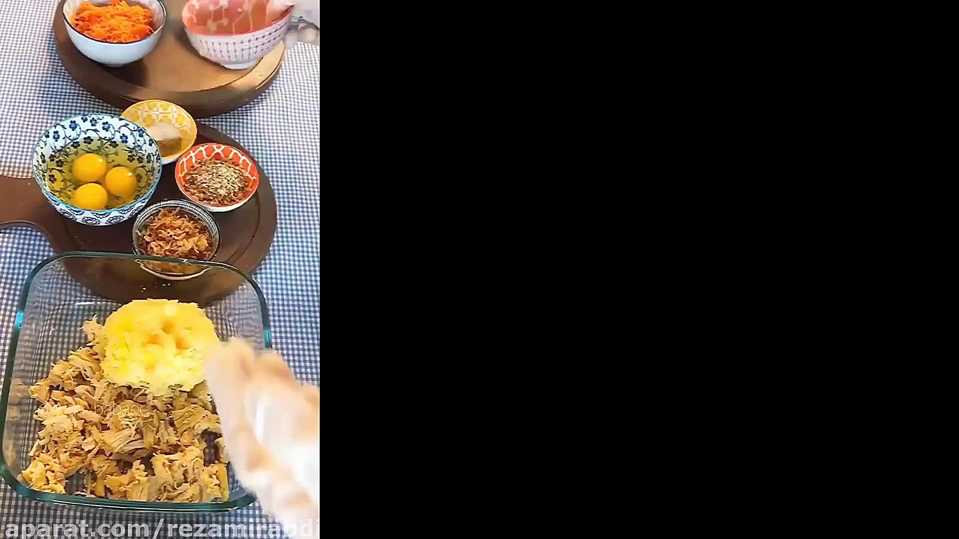 ورقه بادمجان گیلانی