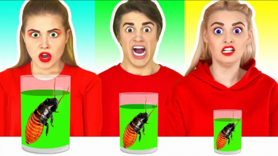 چالشی سرگرمی  چالش خوراکی های...