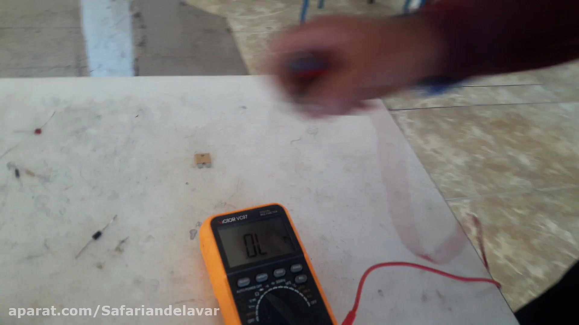 مولتی متر دیجیتال قسمت دوم