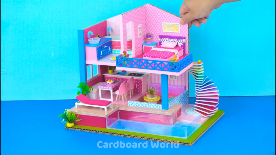 کاردستی هنری  نحوه ساخت خانه م...