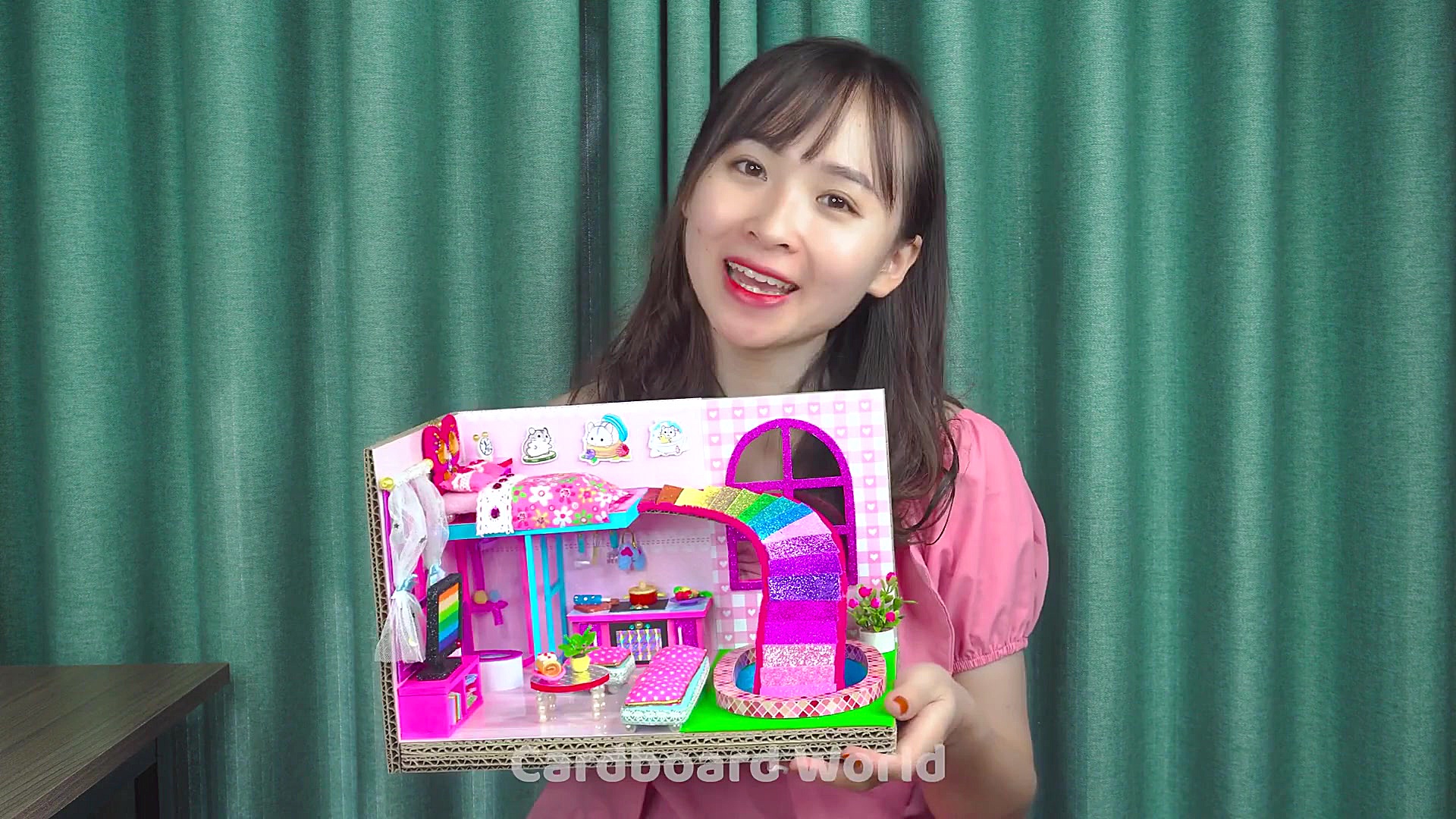 کاردستی هنری  نحوه ساخت خانه م...