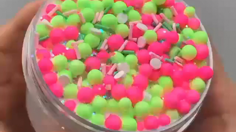 اسلایم پفکی :: بازی با اسلایم...