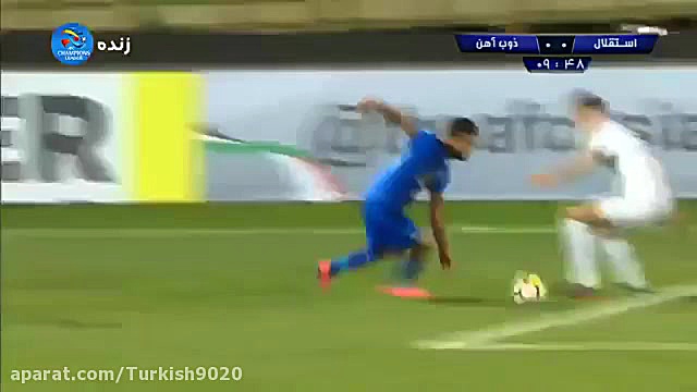 خلاصه بازی استقلال و ذوب آهن د...