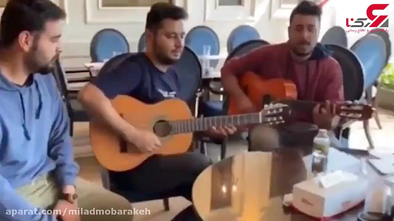 محمدرضا گلزار در رستوران خودش...