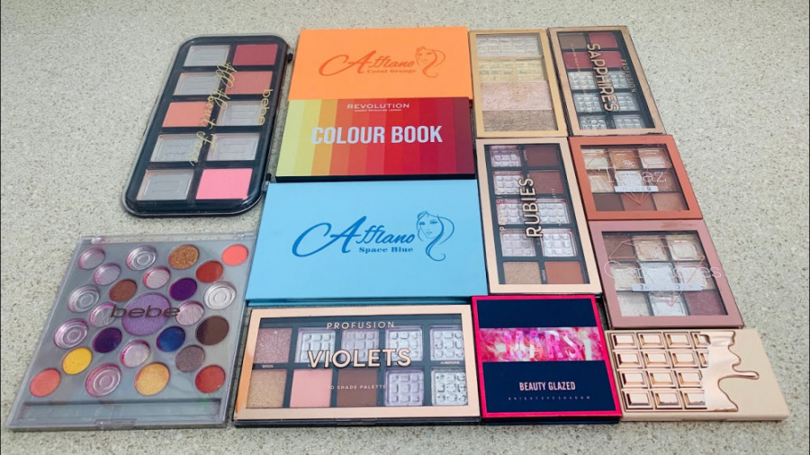 مخلوط اسلایم و سایه چشم