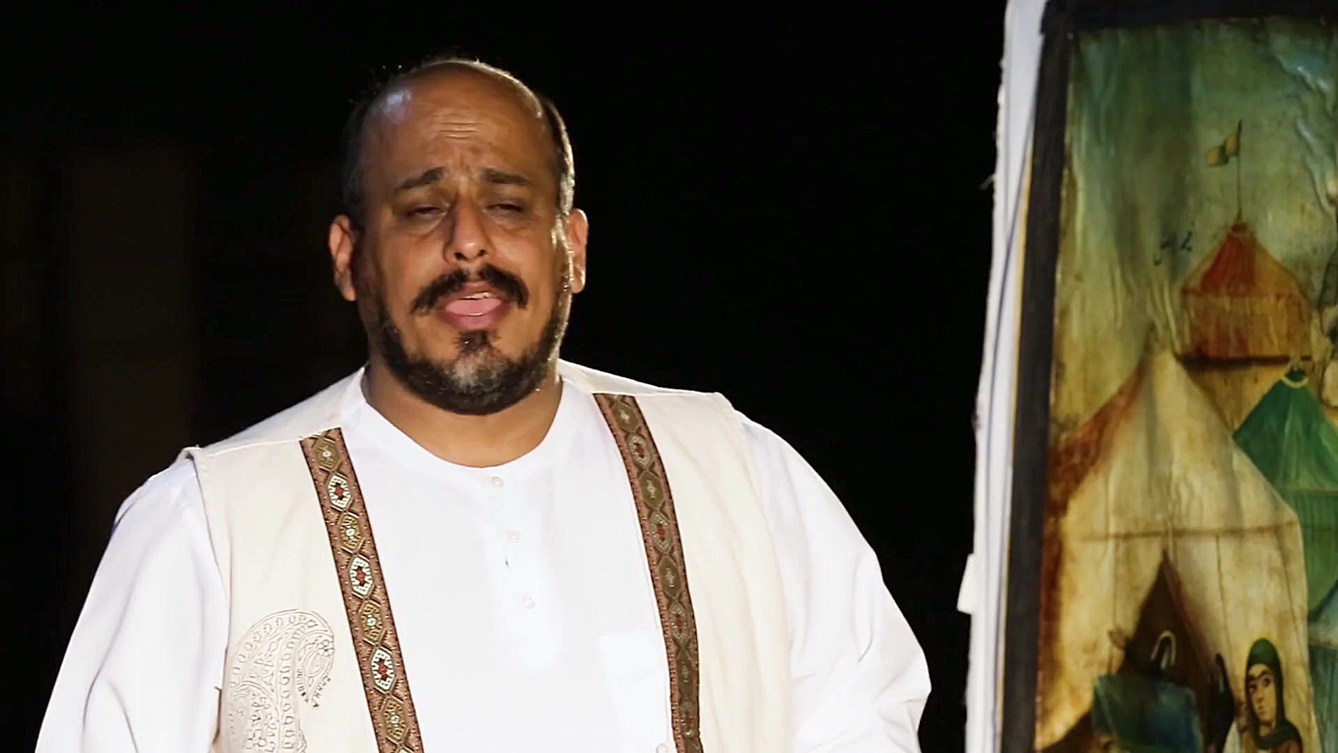 پرده خوانی عاشورایی مرشد میرزا...