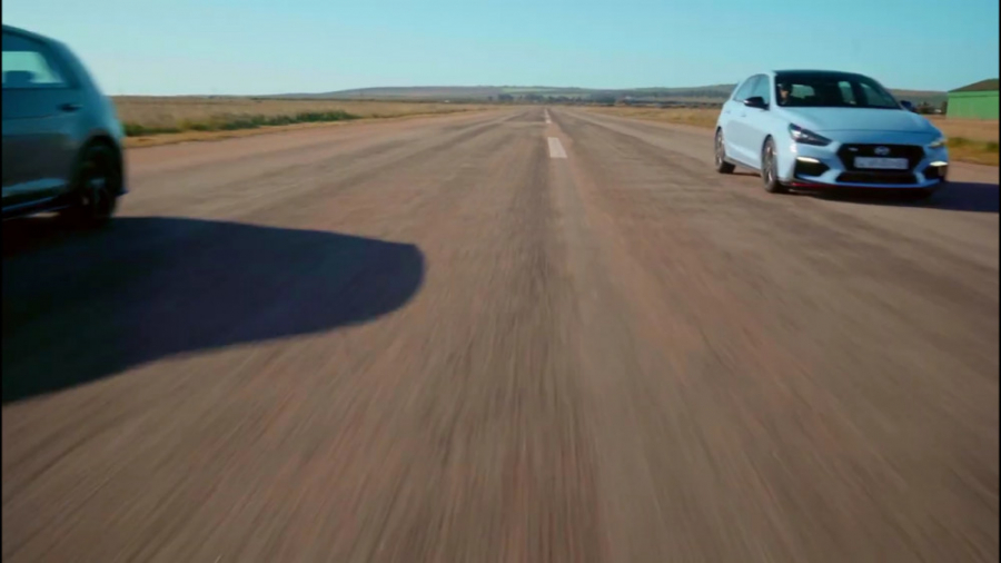 درگ ریس فولکس واگن گلف GTI و ه...