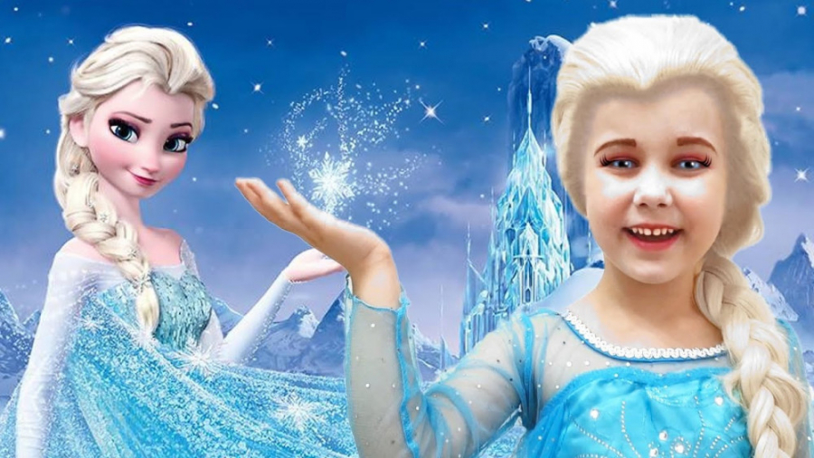 میکاپ و لباس به سبک السا