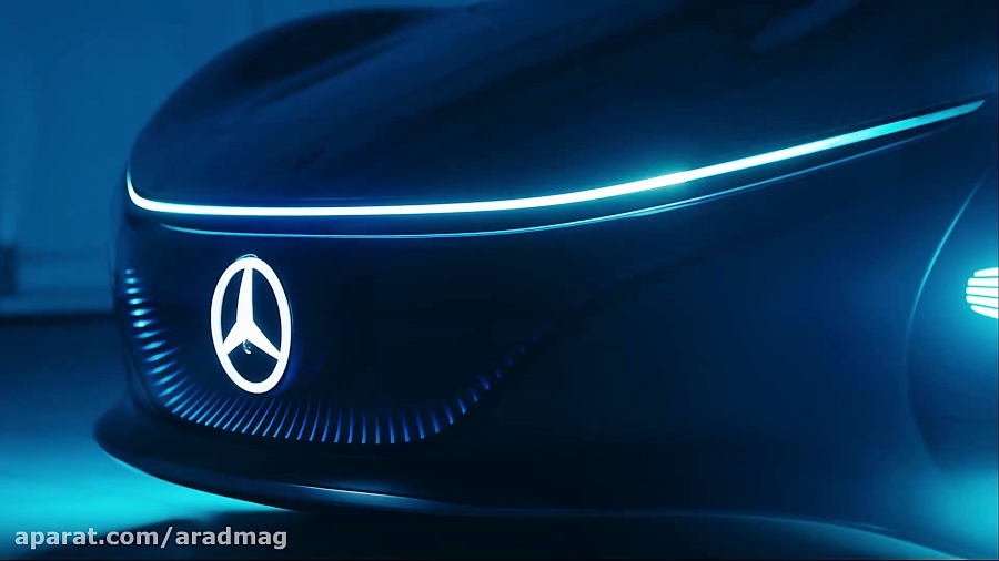 تست جاده ای مرسدس بنز VISION A...