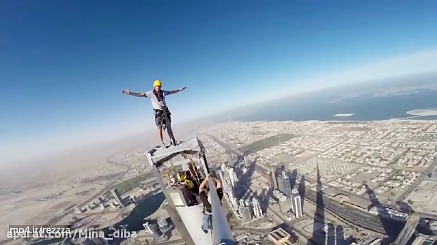 بالاترین نقطه برج خلیفه!