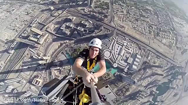بالاترین نقطه برج خلیفه!