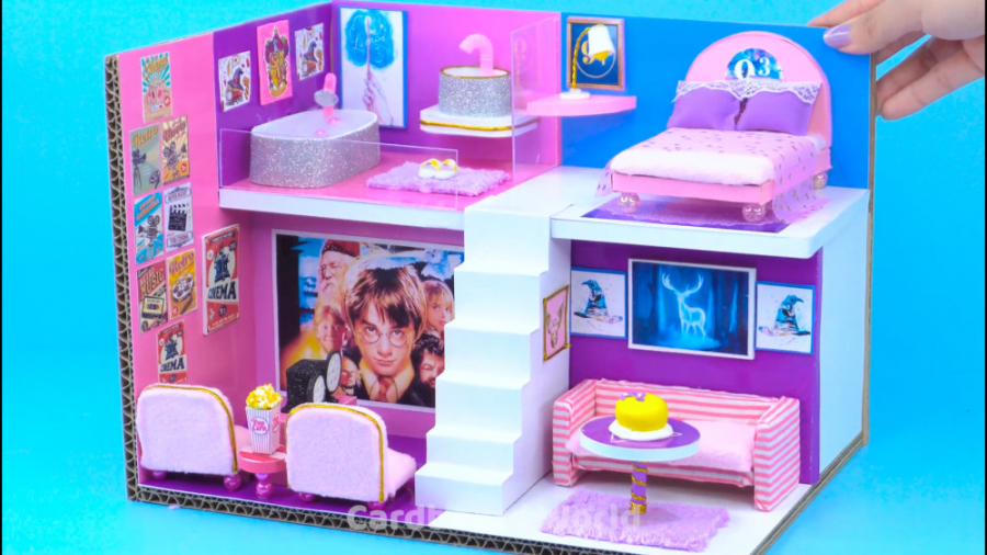 کاردستی هنری  نحوه ساخت خانه م...