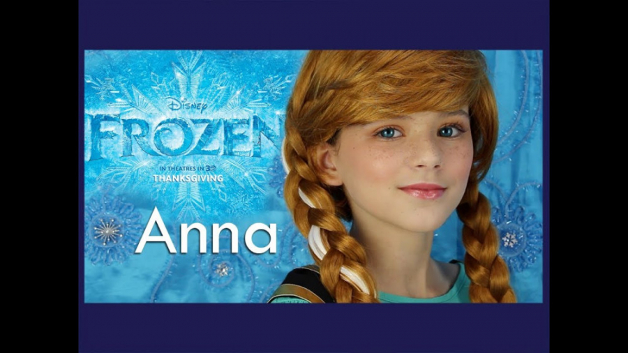 میکاپ و لباس به سبک انا