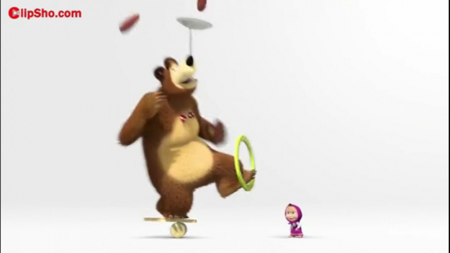 کارتون ماشا و میشا ( ماشا و خر...