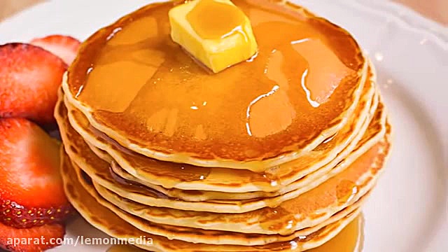 اموزش درست کردن پن کیک