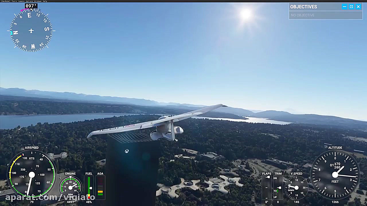 یک ایکس باکس غولپیکر در شبیهسا...