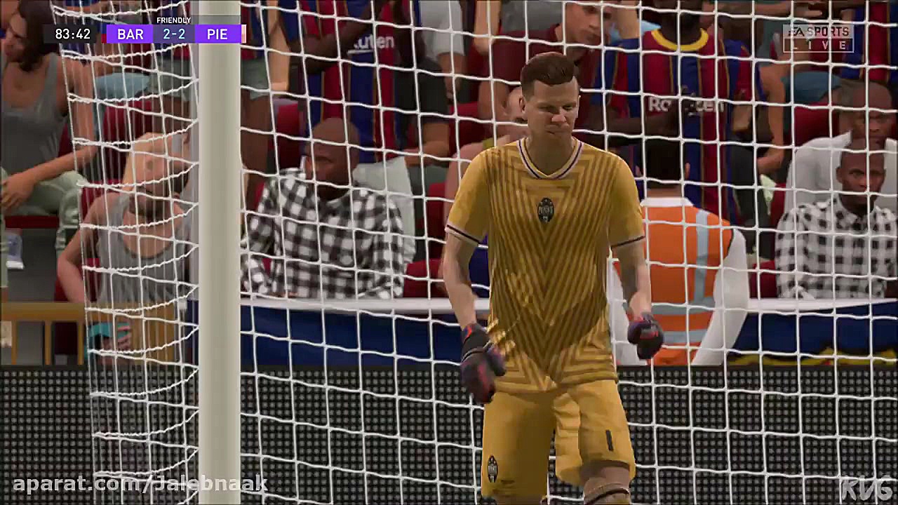 گیم پلی بازی FIFA 21 به صورت ا...