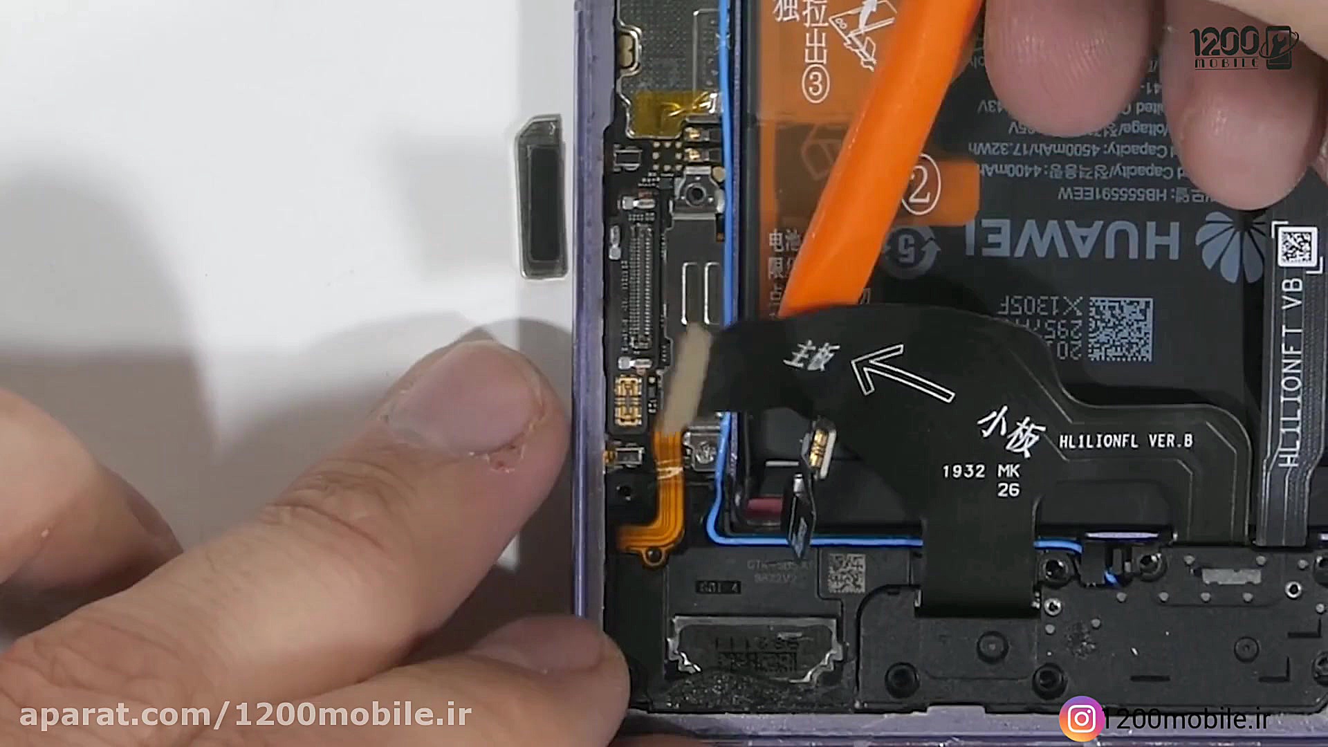 کالبد شکافی گوشی Huawei mate 3...