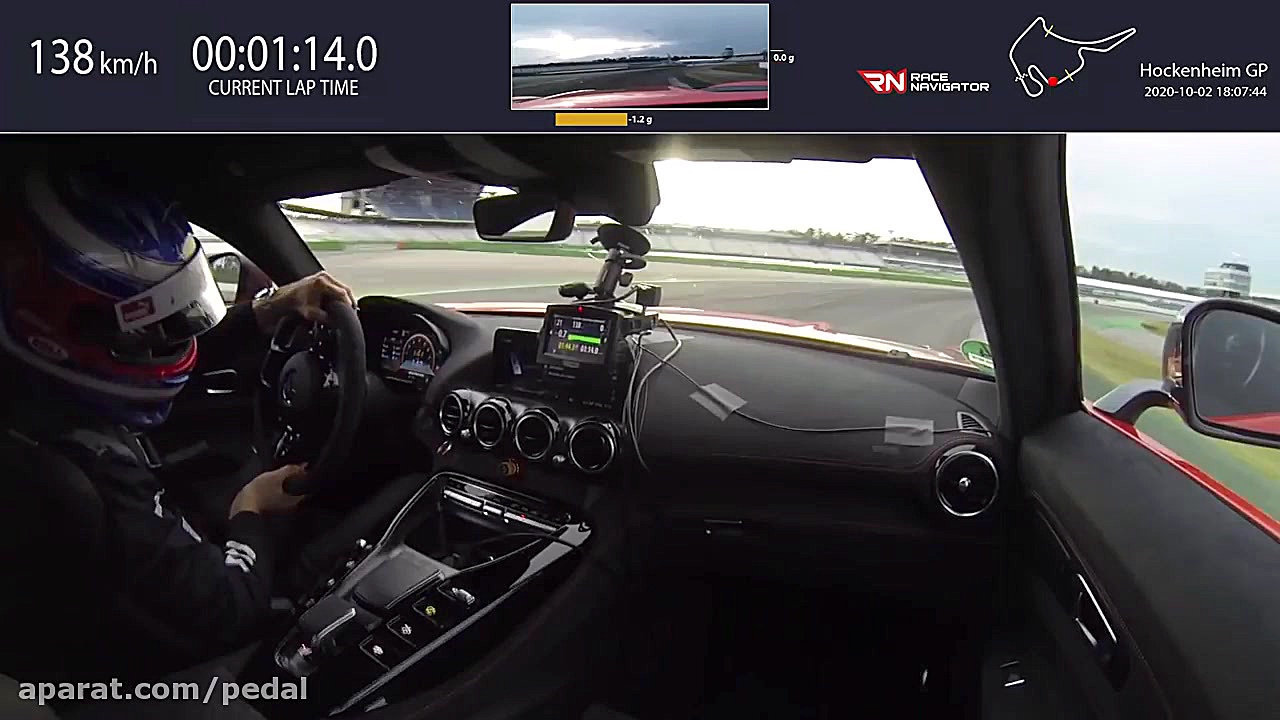 عملکرد خیره کننده مرسدس AMG GT...