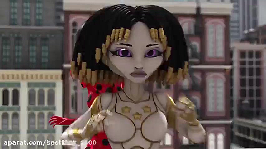 انیمیشن لیدی باگ ، حمله به تکن...