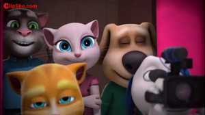 گربه سخنگو  کارتون جذاب پر طرف...