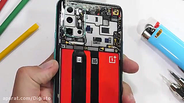 تست مقاومت وان پلاس 8T در براب...